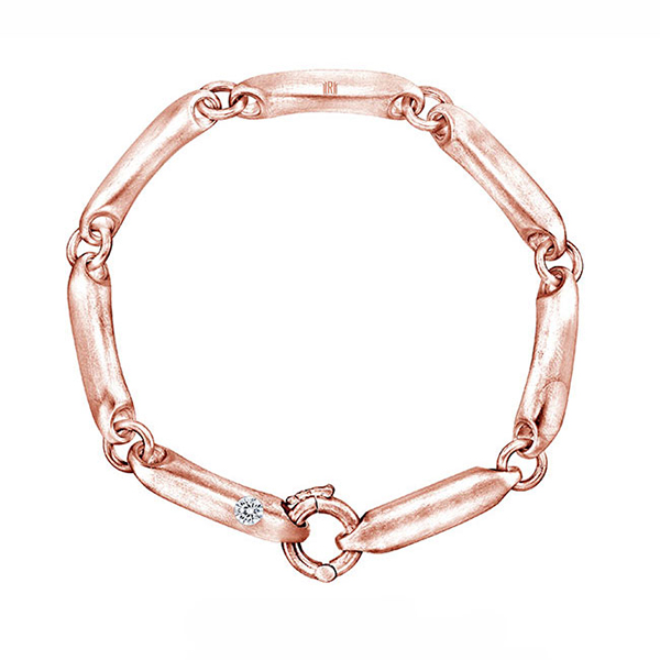 18K Men Diamond Bracelet